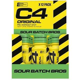 Cellucor - C4 Original Pre-Workout Shot, Sour Batch Bros - 12 x 60 ml