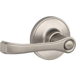 Schlage Dexter af Schlage J40tor619 Torino Bed and Bath Lever Satin Nickel