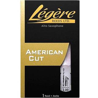 L? Gre Reeds - Alto Saxophon Reed American Cut Strength 2.00 (ASA2.00) - Premium Synthetic Woodwind Reed