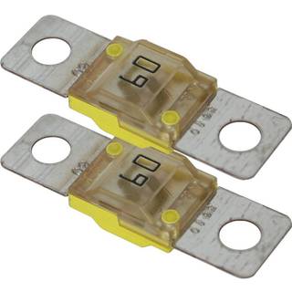 Bladsikring Blue Sea Systems, AMI / MIDI, 60 A, 32 V, M5, 2-pack