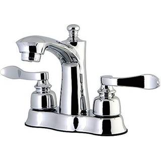 Kingston Brass FB7611nfl 4 in. Centerset badev?relse vandhane poleret krom