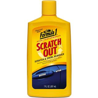 Formula 1 Scratch Out Car Wax Polish - Flydende 7 oz - Fjerner små ridser, swirl-mærker og slør på alle biloverflader