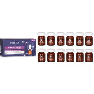 Phyto Phytocyane Anti-Hair Loss Treatment For Women Lokal behandling mod hårtab Til kvinder 12x5 ml - 12x5 ml
