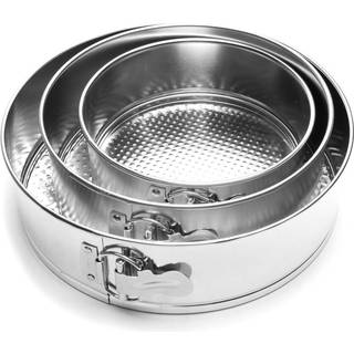 Fox Run Springform Pan Set Tin-Plated Steel 3-Piece
