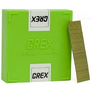 Grex P6/35L 23 gauge 1-3/8-tommer l?ngde hovedl?se stifter (10 000 pr. Boks) Galvaniseret st?l