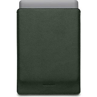Woolnut læder sleeve (Macbook Air /Pro 13") - Grøn