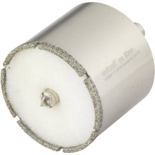 WOLFCRAFT Hulsav, diamant m/svamp - 60mm