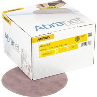 Sliberondeller Mirka Abranet, Ø125 mm Grip, P320, 50-pak