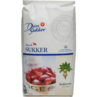 Dan sukker stødt - almindeligt sukker - 2 kg