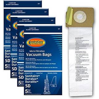 Envirocare -udskiftning Mikrofiltrering st?vsugerst?vposer kompatible med sanitaire duralux og duralite stil SD 5 -pakke