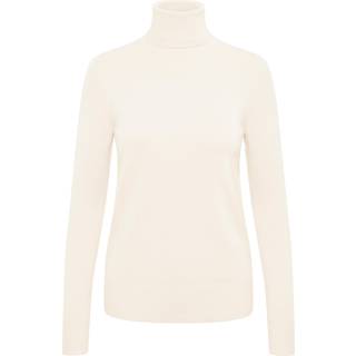 Saint Tropez MilaSZ Rollneck Pullover - Hvid - Str XXL - Damer