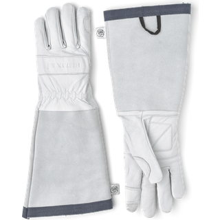 Hestra Job Garden Rose Glove Havehandske Offwhite 8