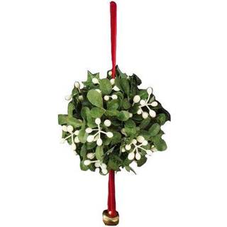 Kurt Adler J9846 Mistletoe Ball Christmas Ornament