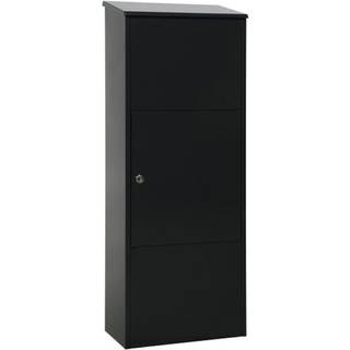 Mefa pakkepostkasse bosca 408 6 stifts rukolås 385x1050x245mm excl montagestænger