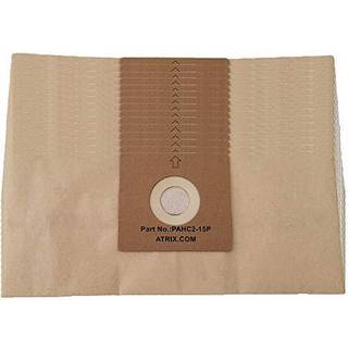 Atrix PAHC2-15P Papirfilterposer til Atrix Turbo Red Vacuum 6-Quart 15 Count