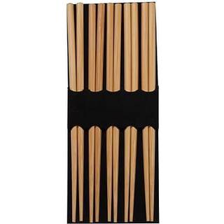 Joyce Chen genanvendelige brændte bambus spisepinde sæt 5 par