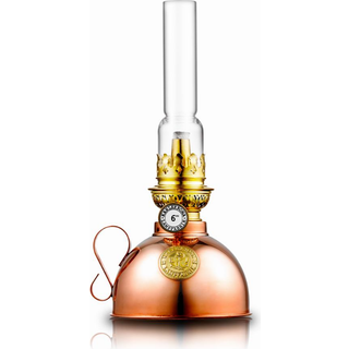 Karlskrona Lampfabrik Nattlampan petroleumslampe kobber