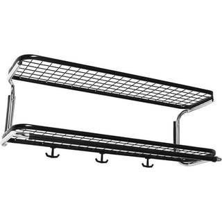 Hattehylde Classic, Bredde 60 cm, Farve Hvid/Krom
