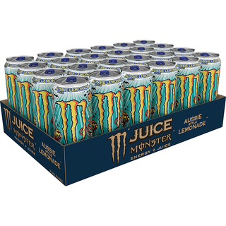 Monster Aussie Lemonade - Energidrik, Lemonade (24 x 500ml), Dåse