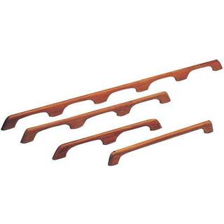 Håndtag båd / grabberæling Roca, firkantet profil, til skrue, FSC-mærket Teak, 5 greb - 1350 x 61 x 24.5 mm
