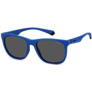 Polaroid PLD 2140/S Polarized DOF/M9 55 Solbriller Mænd Blue - Matte Blue - 55mm