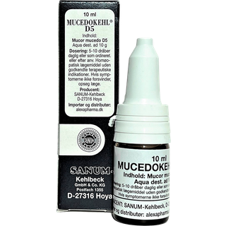Mucedokehl D5 dråber 53408 - 10 ml