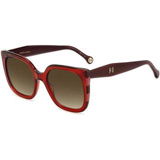 Carolina Herrera HER 0128/S C8C/HA 54 Solbriller Kvinder Rød - Transparent Burgundy Red - 54mm