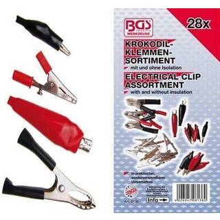BGS Krokodilleklemmesortiment. 28 dele