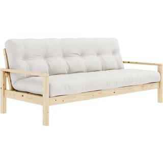 Knob Sovesofa Fra Karup Design i Massiv FSC Fyrretræ | Japandi - Klar lak - 701 Natur