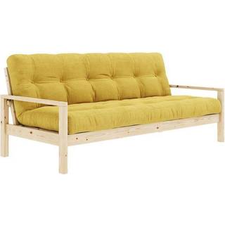 Knob Sovesofa Fra Karup Design i Massiv FSC Fyrretræ | Japandi - Klar lak - 514 Honey