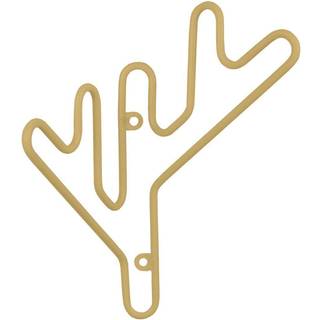 Maze Twig Vægophæng Okkergult - Kroge & Bøjler Genanvendt Metal Ochre - 200117