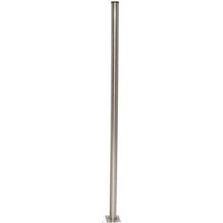 Home-it Bordben 90 cm. - dia. 30 mm. - børstet stål1114 ✓ På lager - klar til levering og afhentning