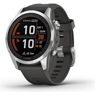 Garmin fenix 7S Pro Solar 42mm GPS (silver/graphite)