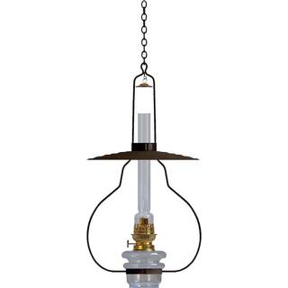 Karlskrona Lampfabrik Lyckeby Petroleumslampe - Paraffin & Olielamper Sort - N234N