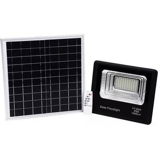20W Solpanel - LED projektør, 6000K - Kulør : Kold