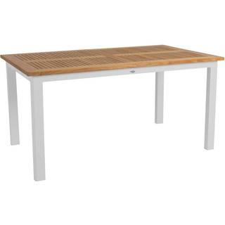 Lyon teak bord 152 / 210 cm Hvidt