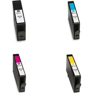 Kompatibel blækpatroner HP 912 XL - 3YP34AE, 4 stk. rabatpakke 61,5 ml