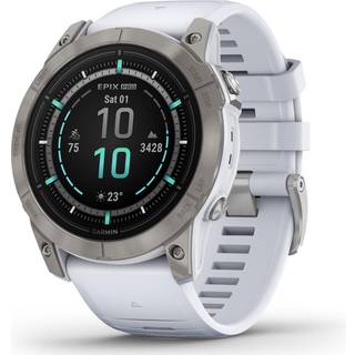Garmin epix™ Pro (Gen 2) Sapphire 51 mm - Premium GPS Smartwatch med Topo-kort til Løb - Nedsat Pris. Vejl. Pris: 8949DKK