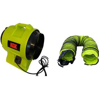 KGK Ventilator Sæt   Ttv3000+7,6m.slange