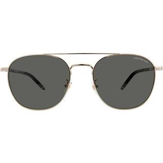 Montblanc MB0271S Asian Fit 006 56 Solbriller Mænd Guld - Gold - 56mm