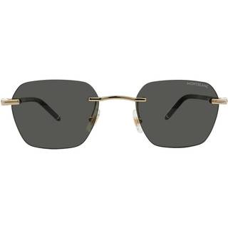 Montblanc MB0270S 001 51 Solbriller Mænd Guld - Gold - 51mm
