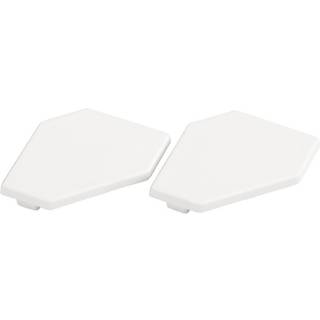 Hide-a-Lite Art Corner Gavl Hvid, pakke med 2