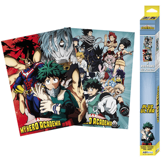 MY HERO ACADEMIA - Artworks - Set 2 posters '52x38'