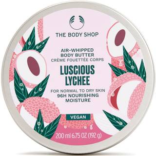 The body shop air-whipped body butter luscious lychee 72H nourishing moisture 200ml