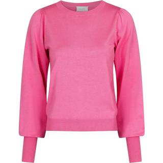 Magdalena Solid Striktrøje, Pink, 42
