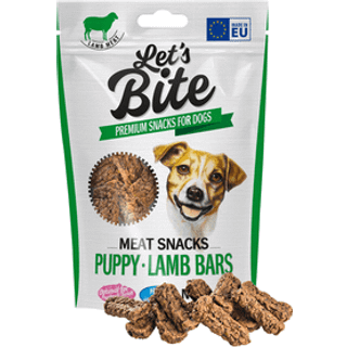 Lets Bite Meat Snacks, lam til hvalpe - 80 g