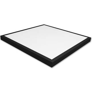 60x60 LED panel - 60W, 4800lm, indbygget i sort ramme - Dæmpbar : Ikke dæmpbar, Kulør : Neutral