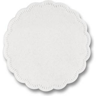 Kopunderlag hvid 9cm 8-lags rund 500stk/pak