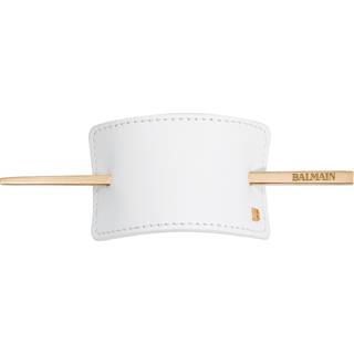 Balmain Gold Plated Hair Slide Logo
