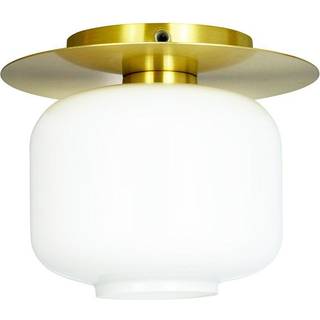 Dyberg Larsen Arp Loftlampe Opalglas og Messing